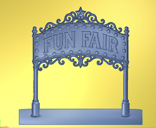 Vintage Fair Ground with Zoltar CnC files - Image 2