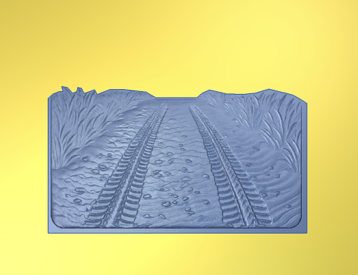 Mud Road Texture Relief | CNC File for Carveco 3D Relief