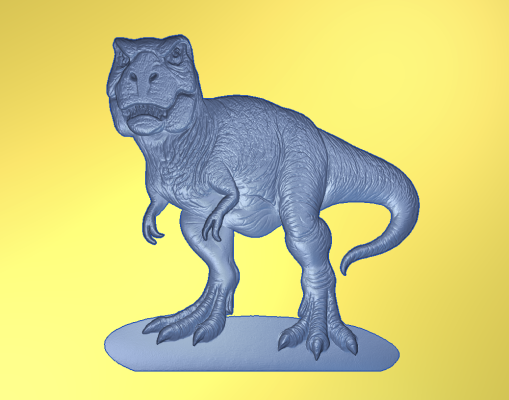 T-Rex Dinosaur | CNC File for Carveco 3D Relief