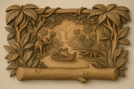 Jungle Cruise CNC File Pack