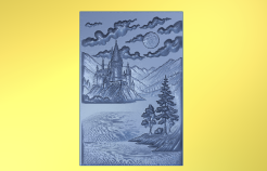 Castle Page | CNC File for Carveco 3D Relief