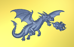 Dragon | CNC File for Carveco 3D Relief