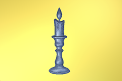 Candle | CNC File for Carveco 3D Relief