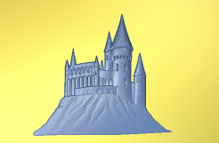Castle | CNC File for Carveco 3D Relief
