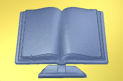 Standalone Book | CNC File for Carveco 3D Relief