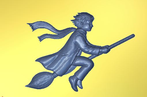 Broom Boy | CNC File for Carveco 3D Relief