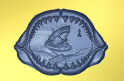 Mouth Scene | CNC File for Carveco 3D Relief