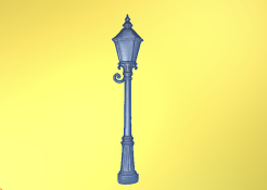 Lampost | Haunted Mansion CNC File for Carveco 3D Relief