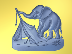 Jungle Cruise – Elephant And Tent