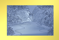 Jungle Cruise – Jungle and river Background